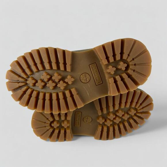 NEW Timberland Toddler Premium Waterproof Boots Gray Nubuck 6" Size 7 Toddler - Picture 5 of 8